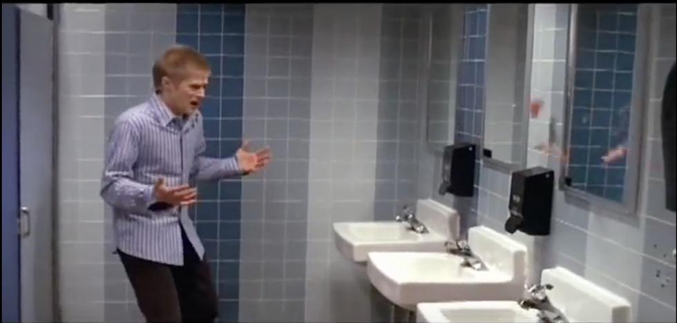 Finals Week As Told By This Picture Of Ryan From 'High School Musical' Crying While Shooting Cold Cuts From His Hands