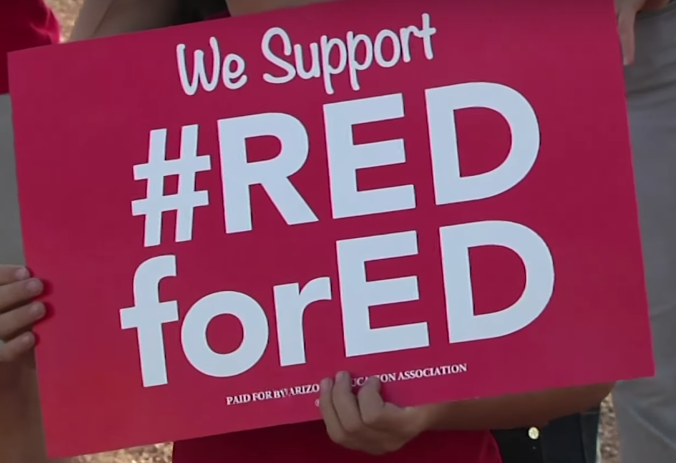Arizona Teachers Are Officially Walking Out, And Us Students Are Right Behind You.