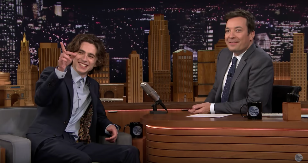 Who Isn't Talking About Timothée Chalamet?