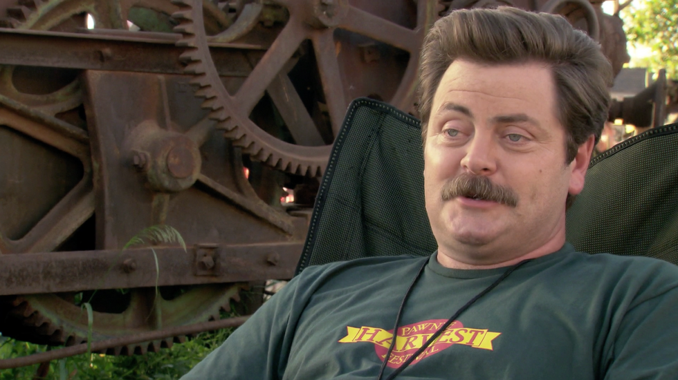 4 Times You Were Ron Swanson During Finals