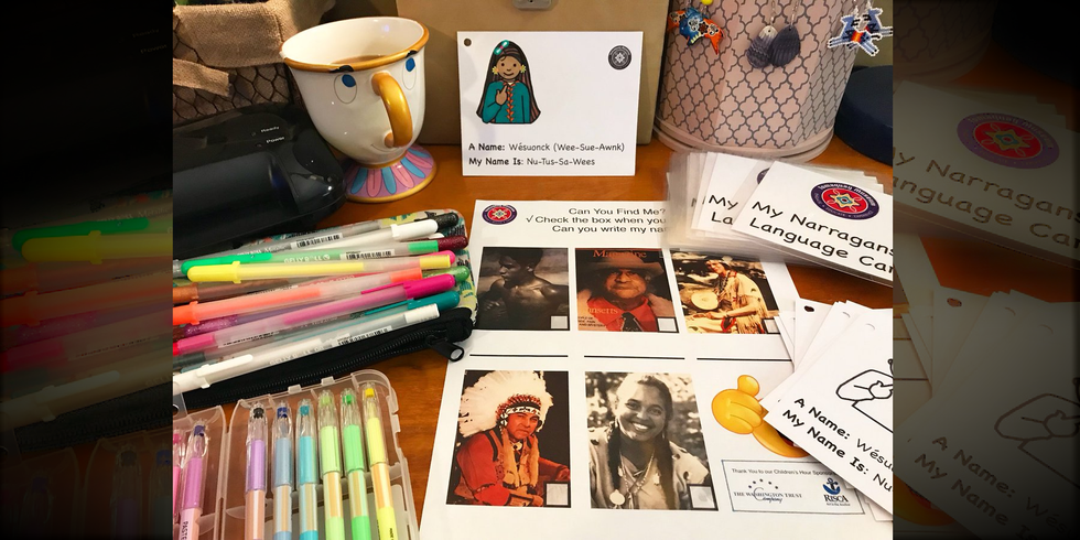 Community Revival Of The Narragansett Language