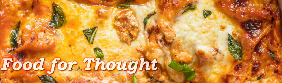 College Contemplations & Vegan Lasagna