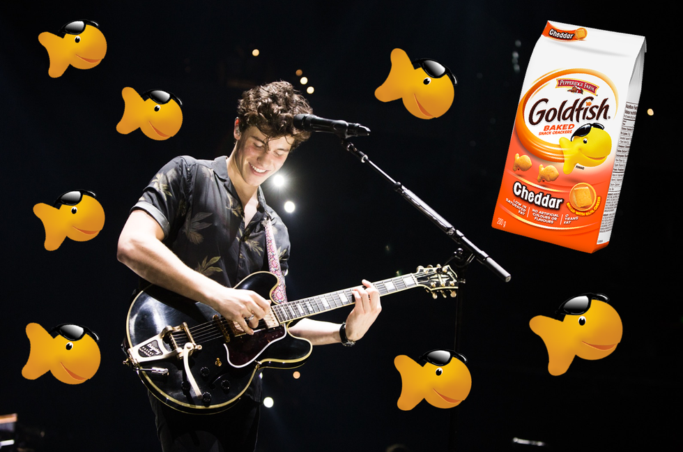 These 7 Celebs Must Be Goldfish, Because They're Snacks That Smile Back
