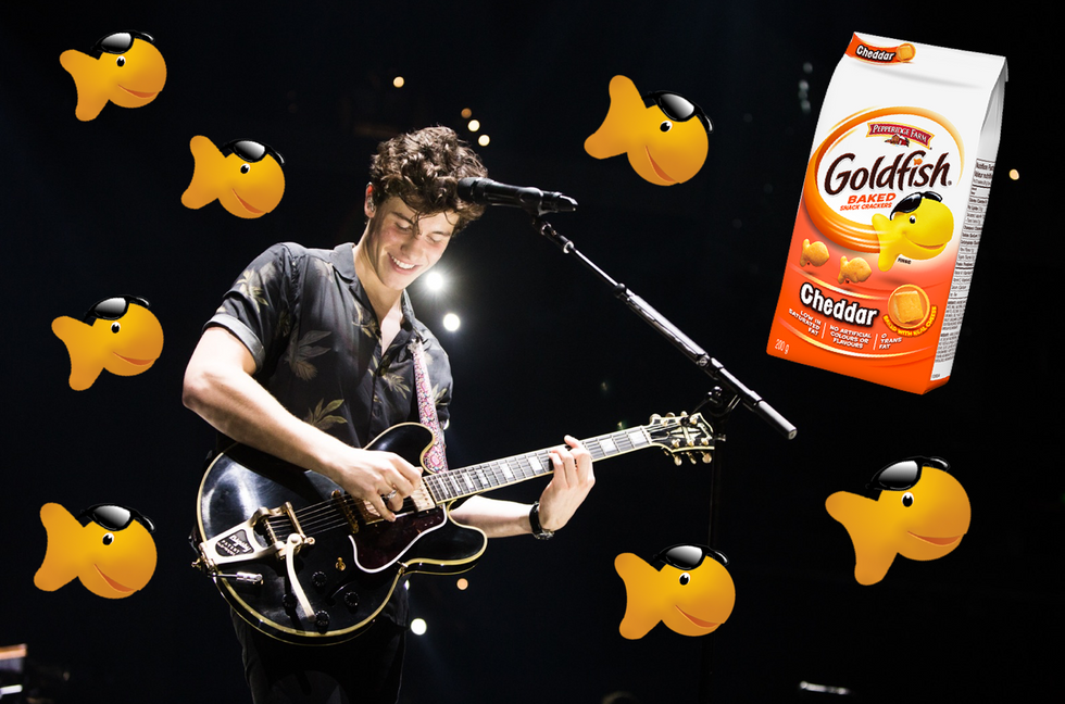 These 7  Celebs Must Be Goldfish, Because They're Snacks That Smile Back