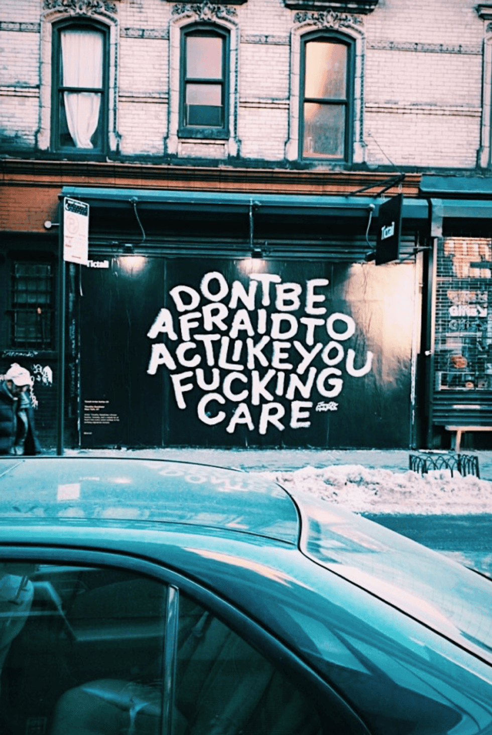 It is okay to talk about it