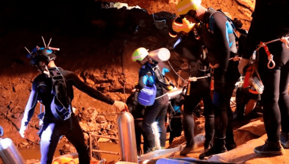 Twelve Thai Boys & Their Soccer Coach Become One Brave Story