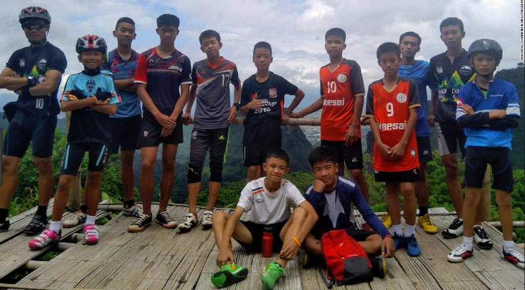 Twelve Thai Boys & Their Soccer Coach Become One Brave Story