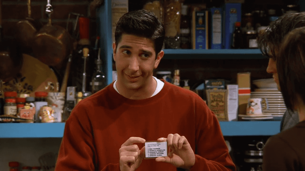 Yes, That's Right, I'm Teaching My Brother NOT To Be Like Ross Geller