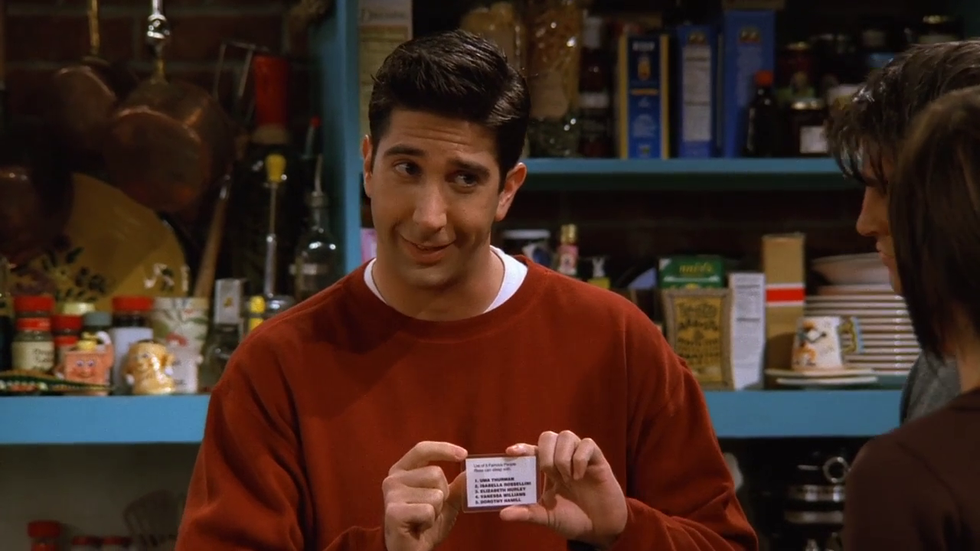 Yes, That's Right, I'm Teaching My Brother NOT To Be Like Ross Geller