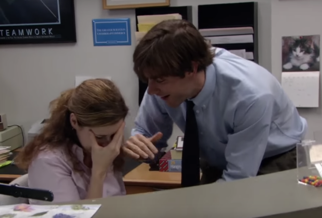 5 Of The Best Jim And Pam Moments From 'The Office' That'll Make You Wish They Were Together IRL