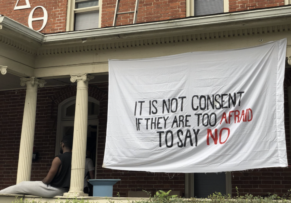 Sorry, OU Frat Boys, But I'm Not Impressed By Your Sexual Assault Awareness Banners