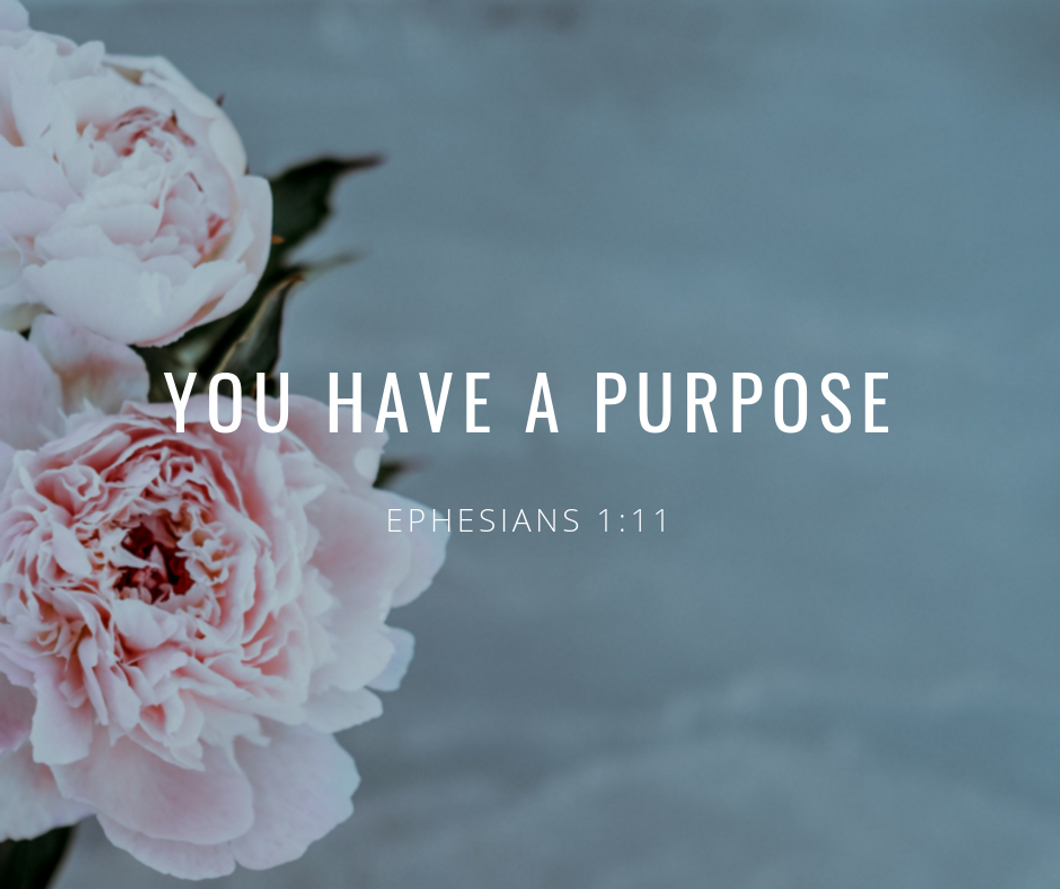 Even When You Don't Feel Like It, You Have A Purpose