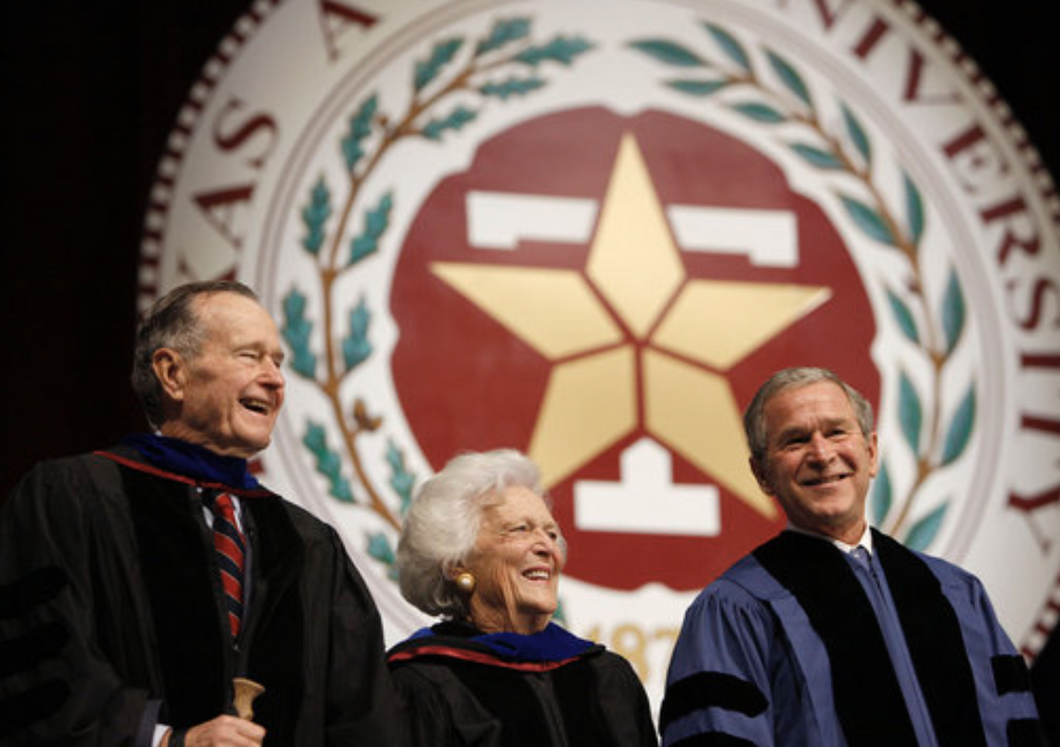 Texas A&M Calls "Here" For Late President George H.W. Bush