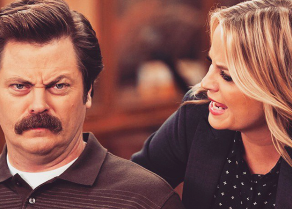 Finals Week For A Senior, As Told By 'Parks And Rec'