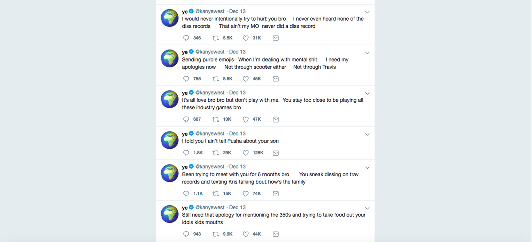Please, Mr. West, No More Twitter Drama