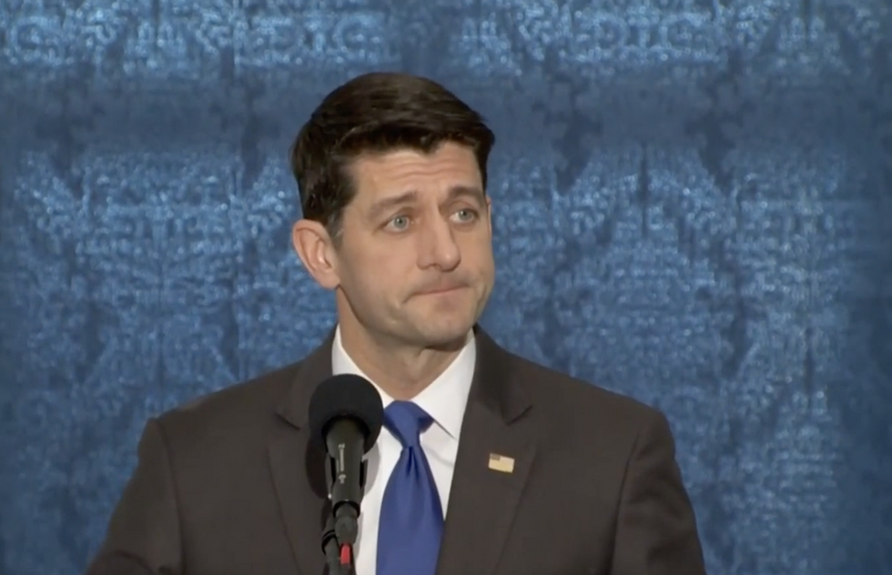 Paul Ryan Attacks Party Politics In His Farewell Address
