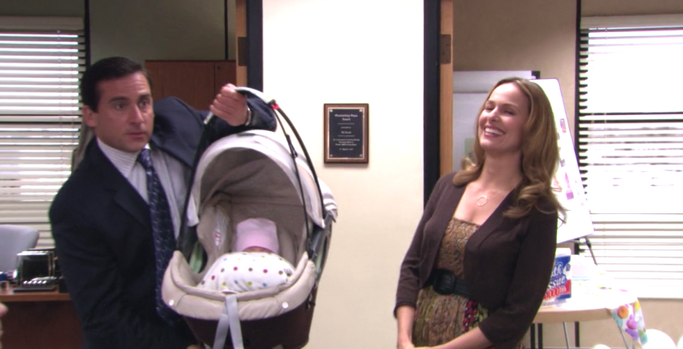 10 Reactions You Have When Your Ex Boyfriend Has A BABY, As Told By Michael Gary Scott