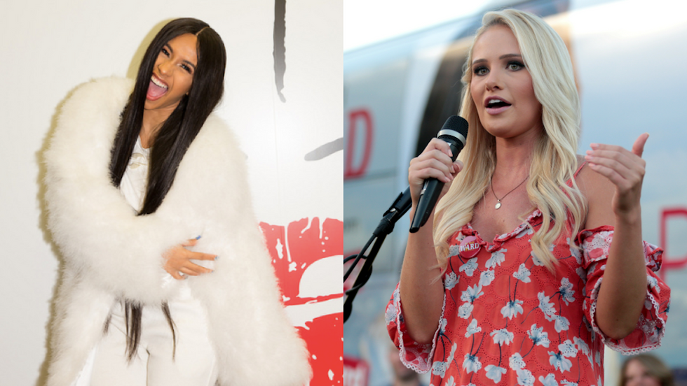 Cardi B's Feud With Tomi Lahren Might Just Be What Politics Needed