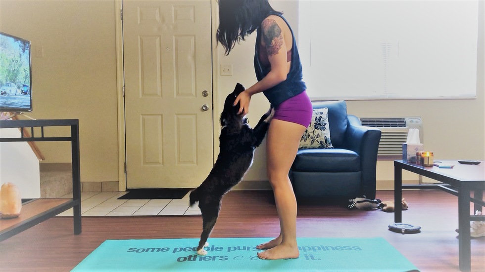 10 Yoga Poses You Can Do From The Comfort Of Your Own Home That Will Ease Your Anxiety And Stress