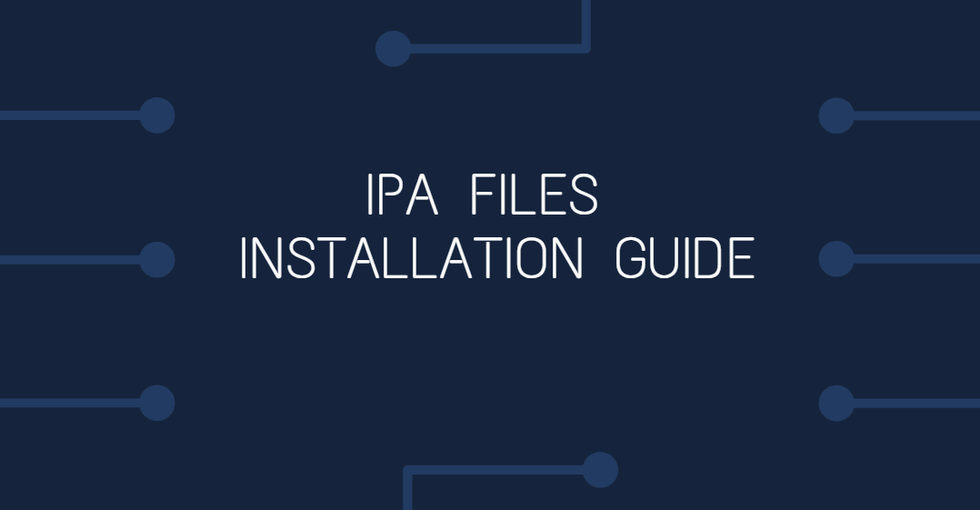 How to sideload IPA files easily on your iphone?