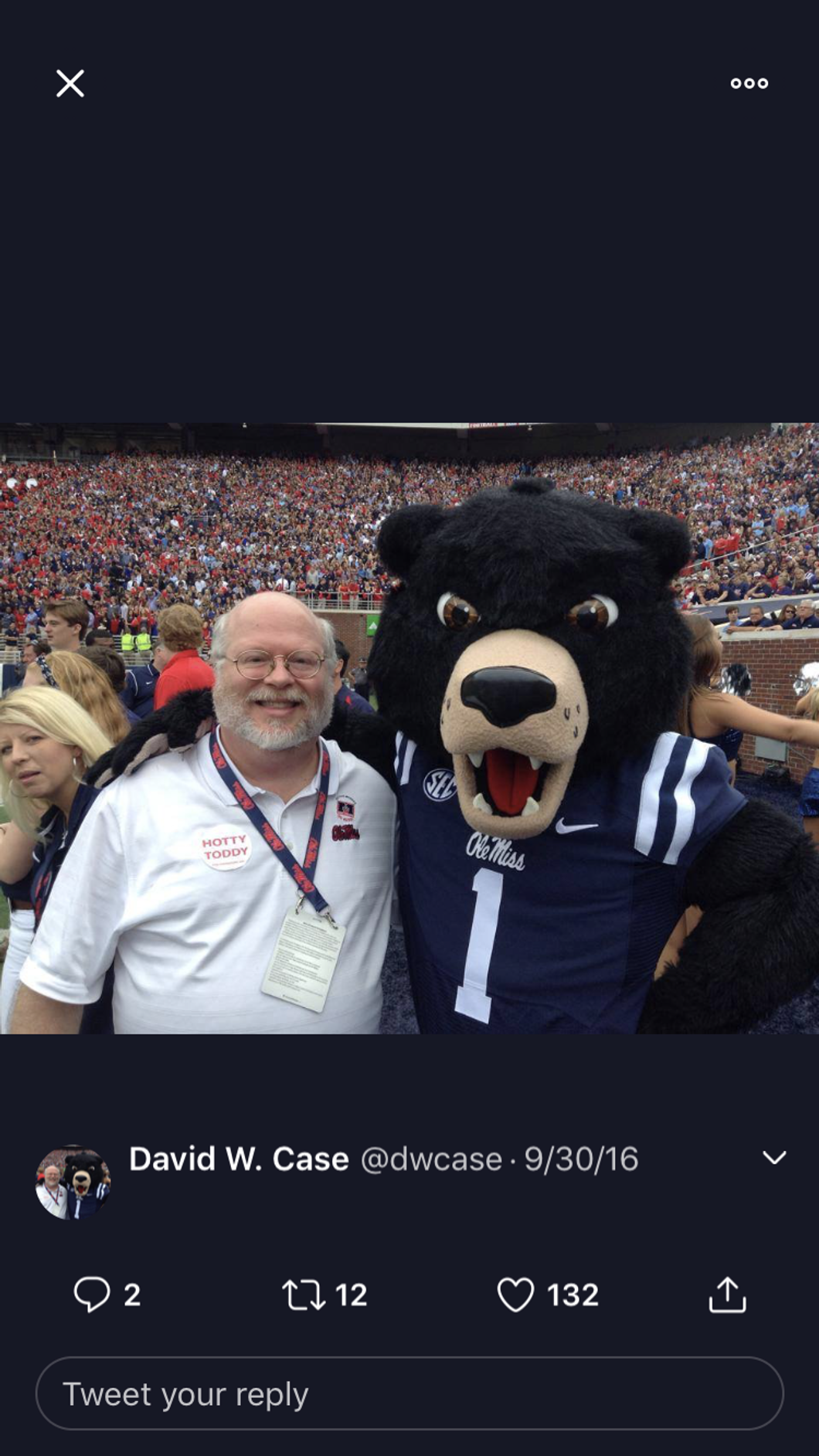 22 Times Professor David Case's Twitter Accurately Summed Up What It Means To Be An Ole Miss Rebel