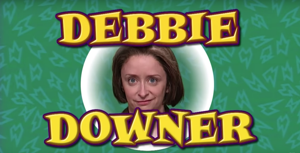 7 Ways Debbie Downer Represented Every College Student During The End Of The Semester