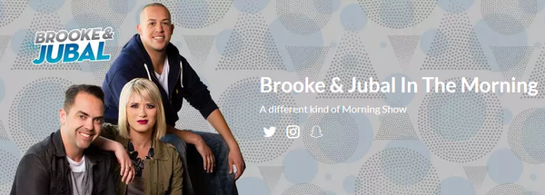 The Top 5 Segments on "Brooke and Jubal in the Morning"