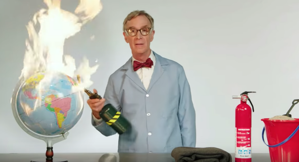 If Bill Nye Thinks 'The Planet’s On “F***ing Fire' Then You Should Be F***ing Worried