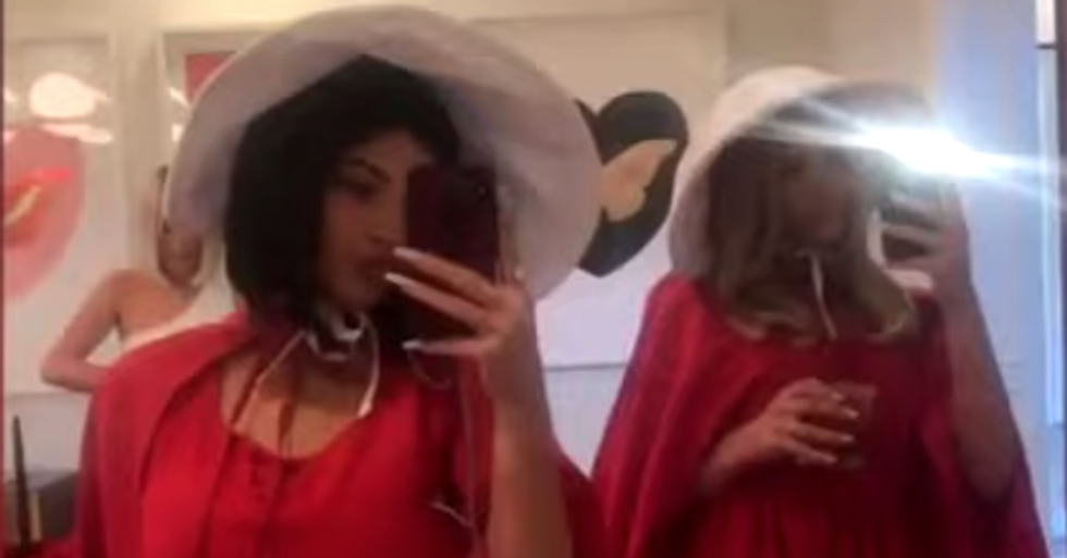 Kylie Jenner's 'Handmaids Tale' Themed Birthday Party Is Not, Was Not, And Will Never Be Ok