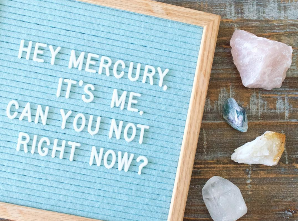 Mercury Is Back In Retrograde