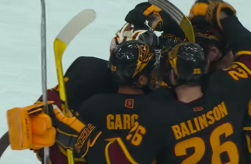 ASU Men's Hockey Team Is The First College To Ever Travel To China To Play A Preseason Tournament