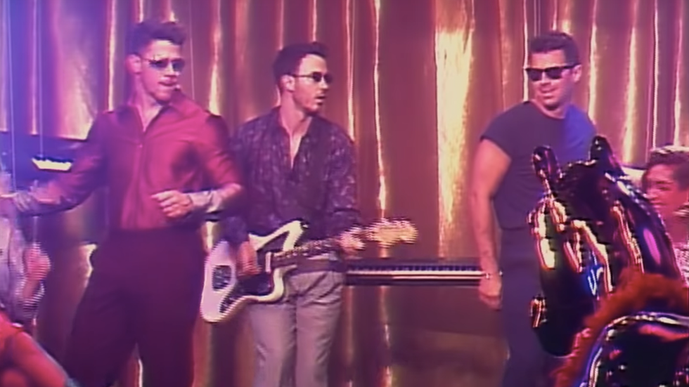 9 Moments From The Jonas Brother's New 'Only Human' Music Video That Will Make You Wanna Dance In Your Living Room