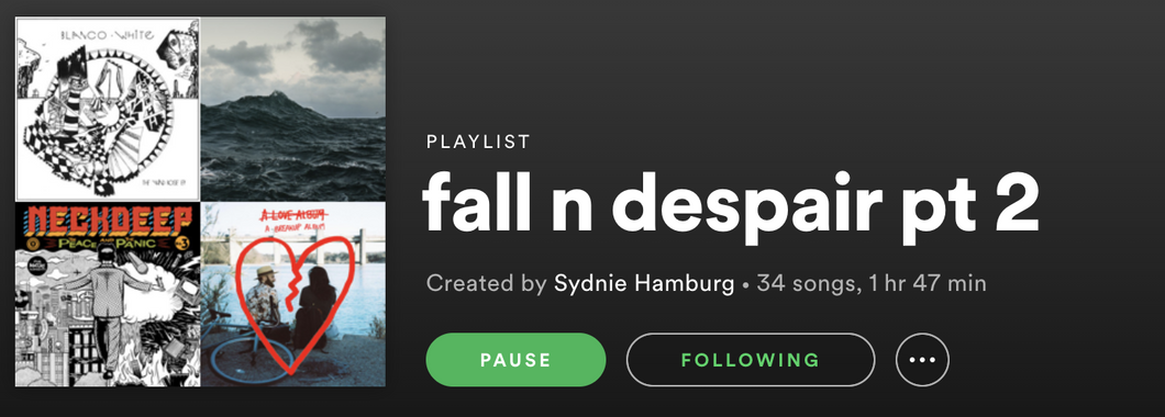 Folk/Punk/Alternative/Indie Songs To Jam Out To This Fall