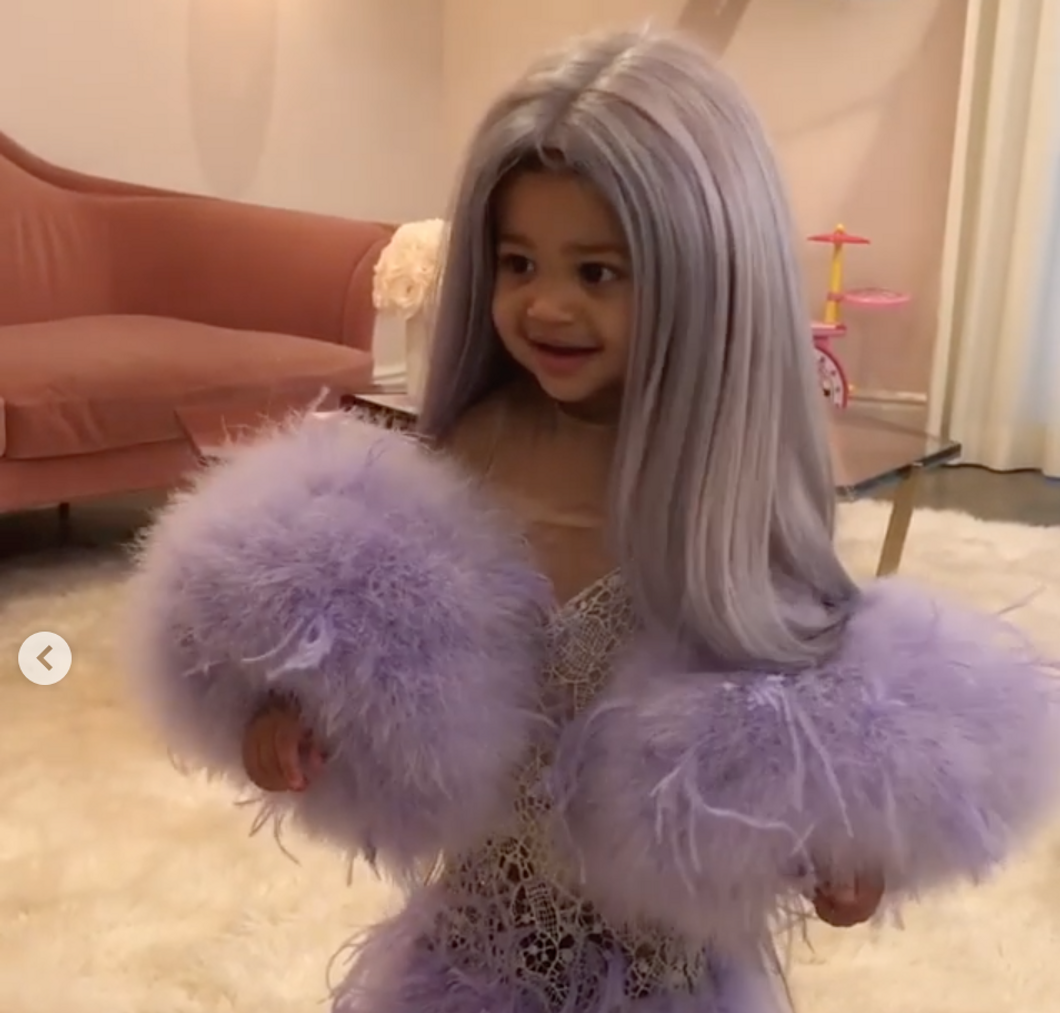 If You're Hating On Kylie Jenner For How She Dressed Up Stormi For Halloween, Kindly STFU