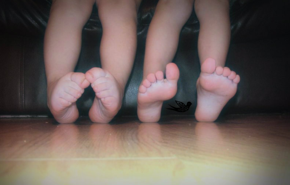 Bare Feet On The Ground