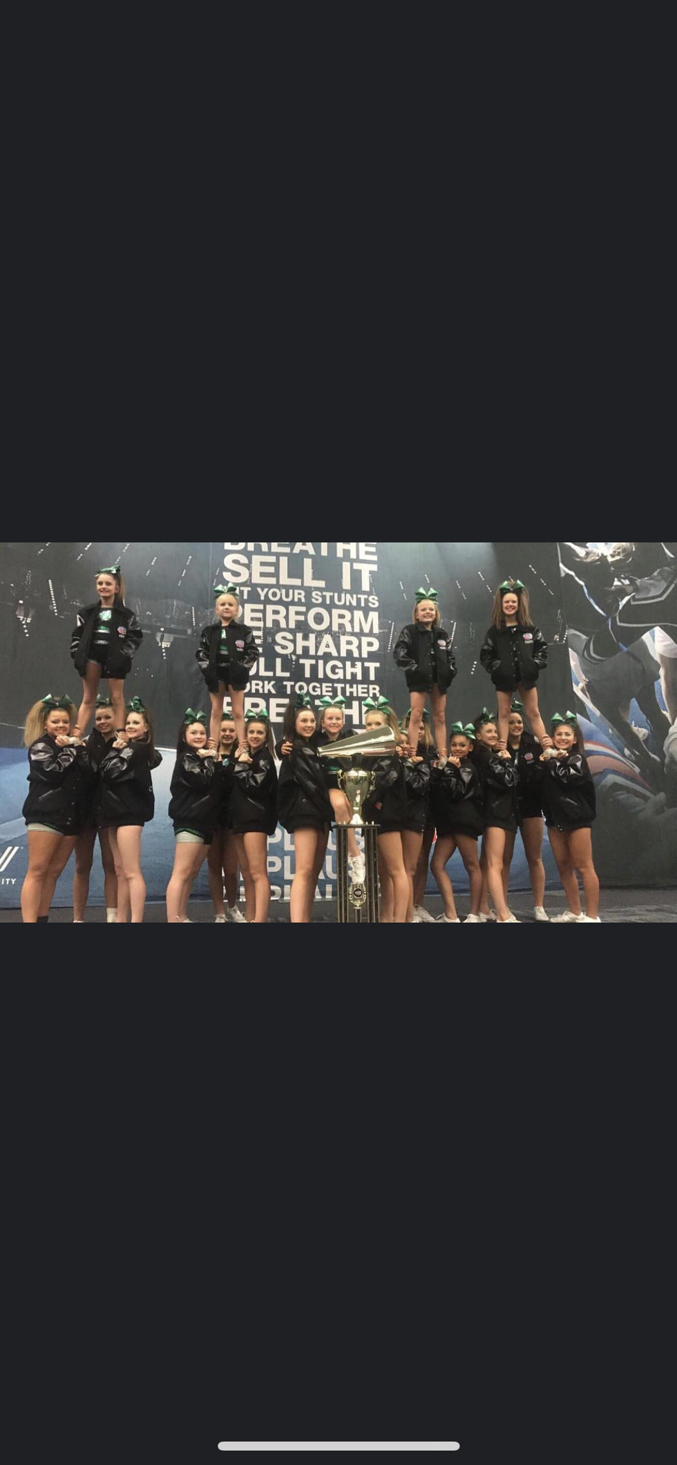 Chasing cheerleading