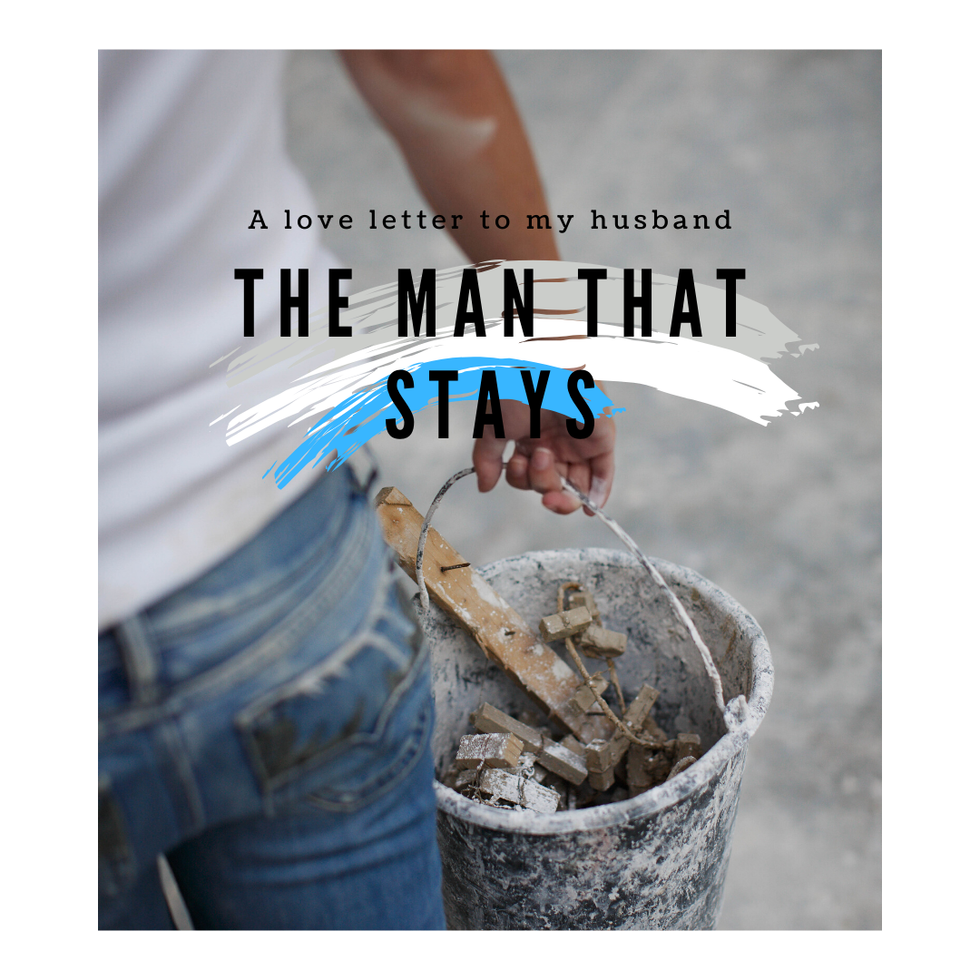 A love letter to my husband.