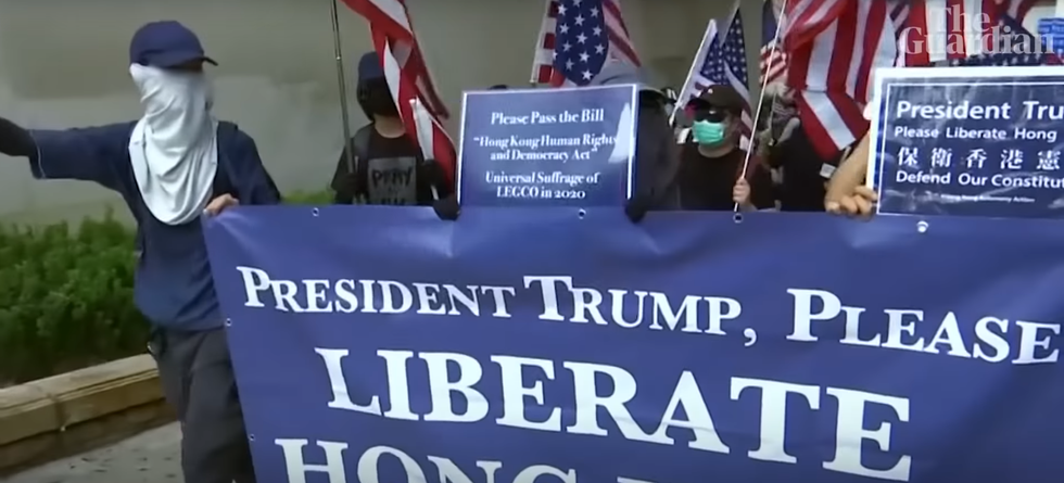 The Hong Kong Human Rights And Democracy Act Has Been Signed Into Law