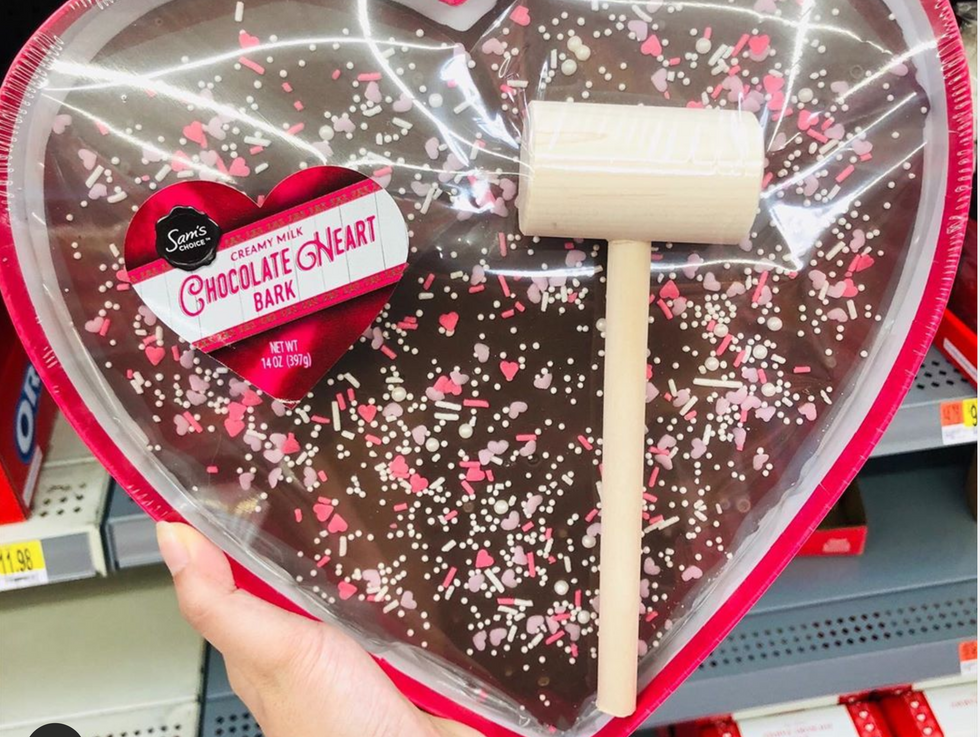 Walmart Is Selling A Giant Smashable Heart For Valentine's Day, So You Can Pretend It Belongs To Your Ex