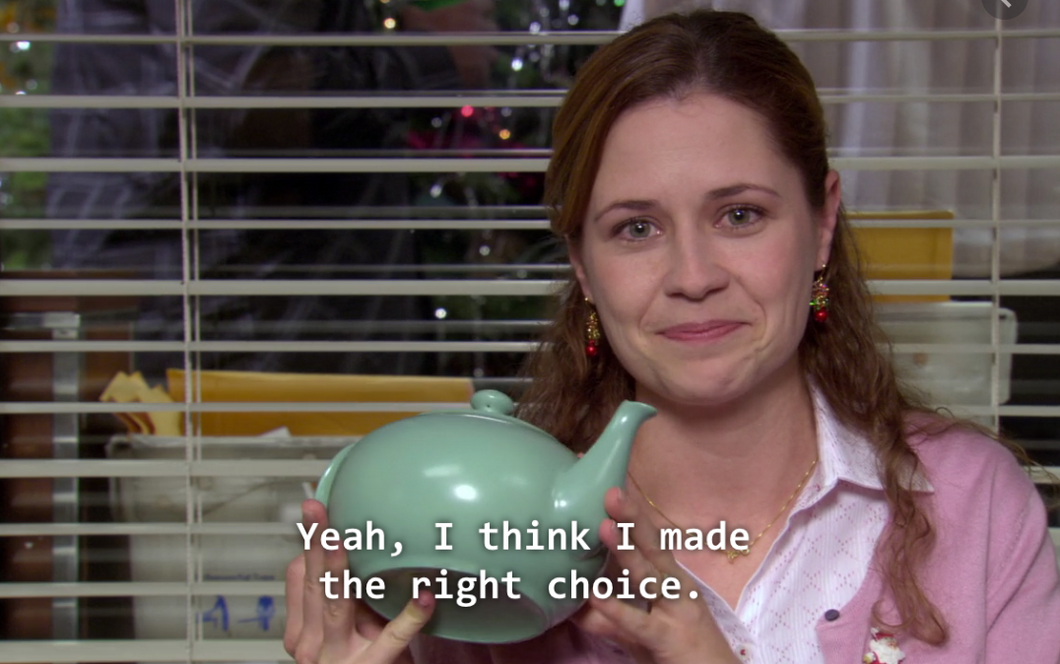 Jenna Fischer Spilled What Was Written In The Note From The Teapot From Jim On 'The Office'
