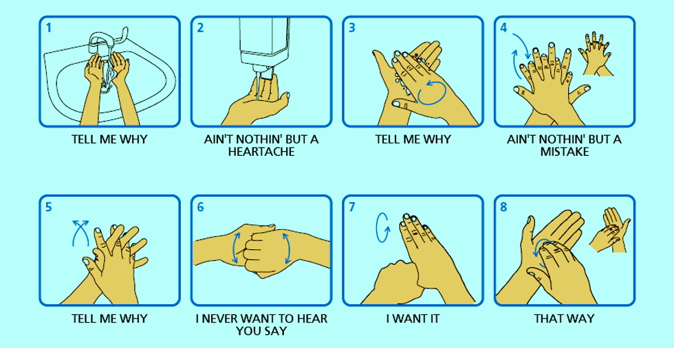 13 Catchy Songs To Sing For 20 Seconds While Washing Your Hands, So You Never Catch Coronavirus