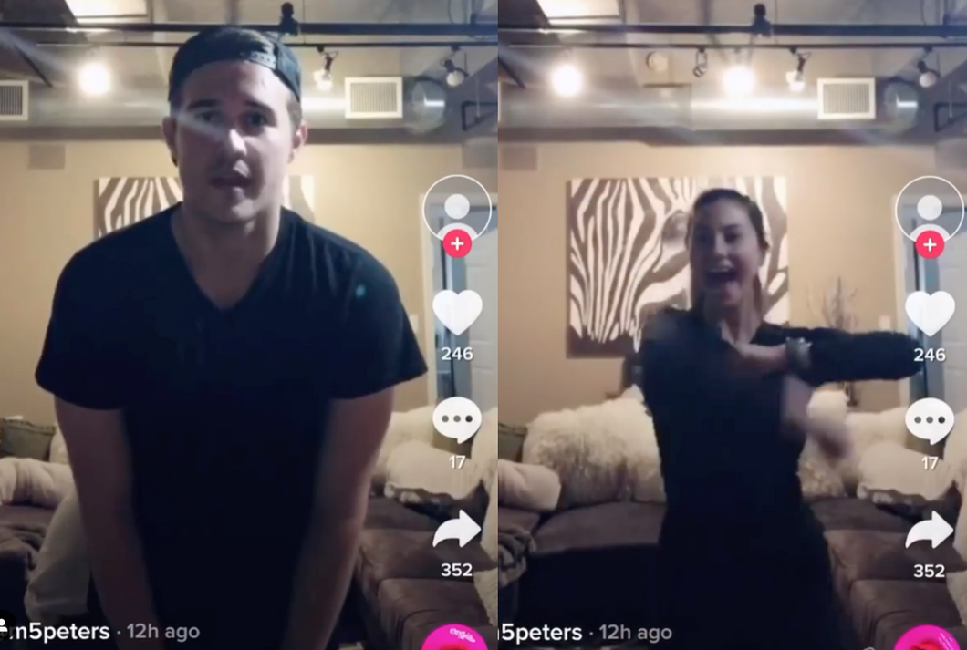 Peter And Kelley Started A TikTok-Off With Hannah B And Tyler C And We Can't Breathe