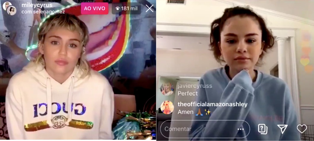 Selena Gomez Just Opened Up About Being Bipolar On Miley Cyrus' Instagram Live And Look At Her Now