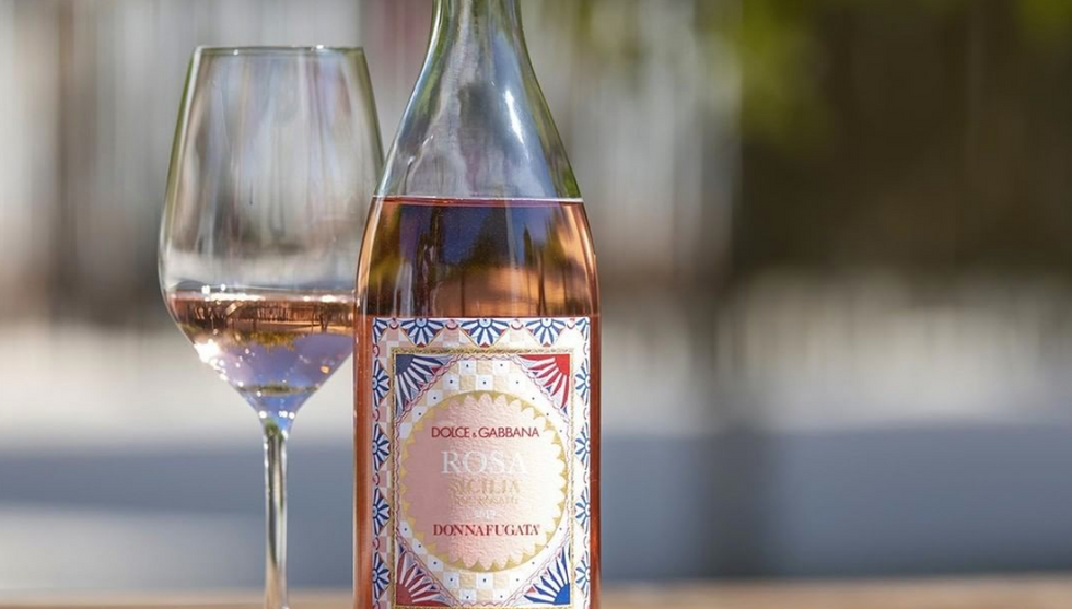 Dolce & Gabbana's New Rosé Wine Drop Is The ULTIMATE Summer Accessory