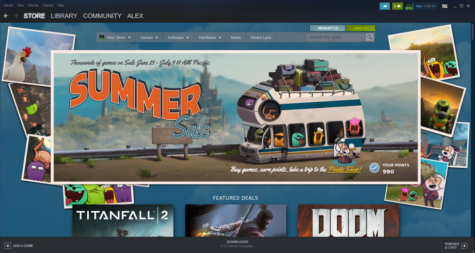 The Steam Summer Sale is Live!