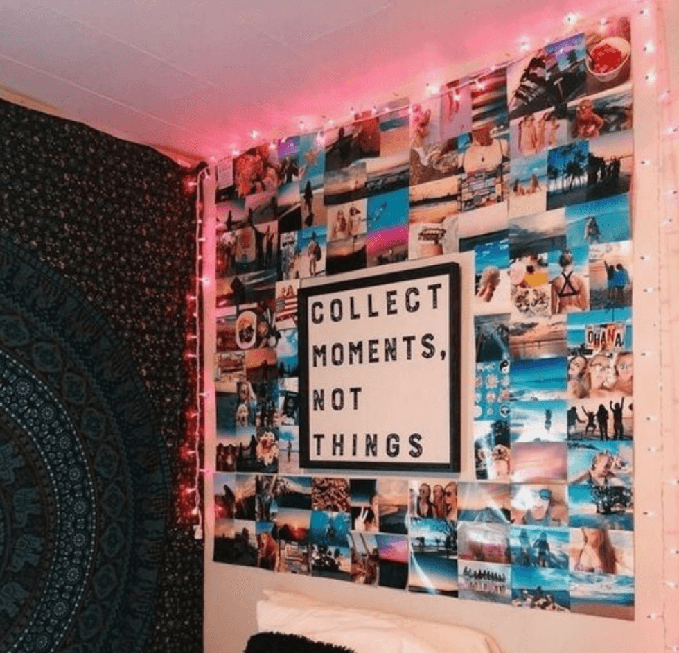 7 Wall Decor Ideas For Your College Dorm Room | The Odyssey Online