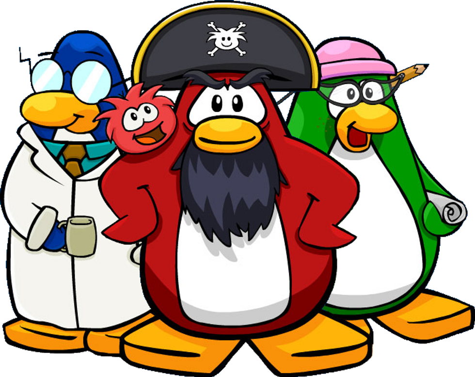 Club Penguin New EPF Under Attack Login Screen! - Club Penguin