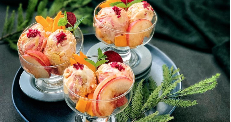 This Traditional Georgian Family Peach Ice Cream Recipe Actually Left Me S(peach)less