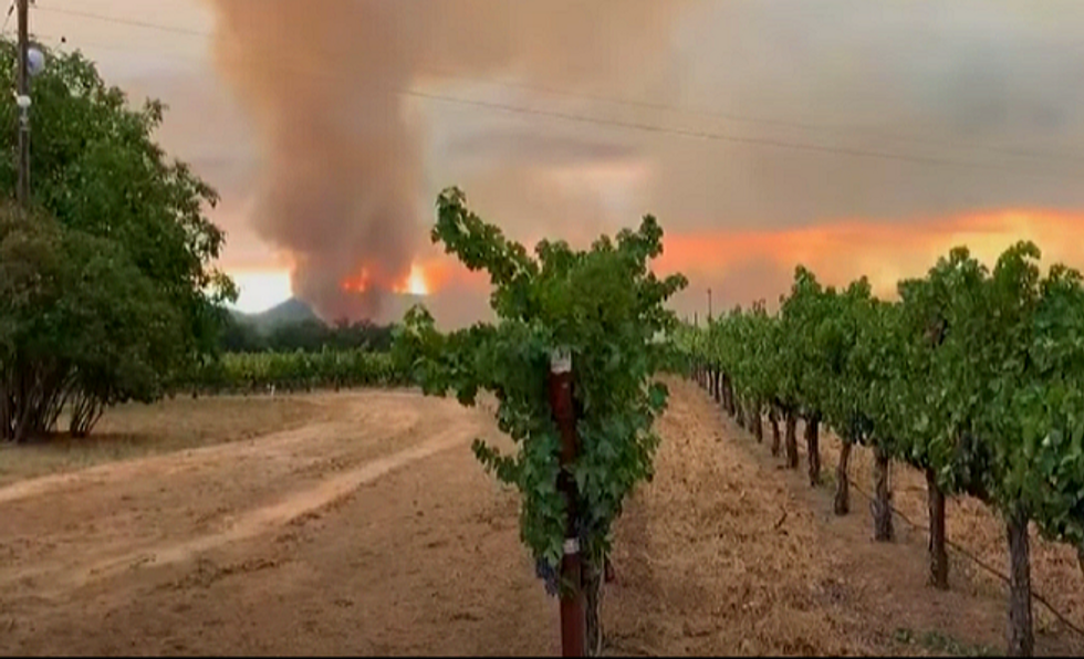 Napa County Erupted In Hellfire, As If Things Couldn't Get Worse In 2020