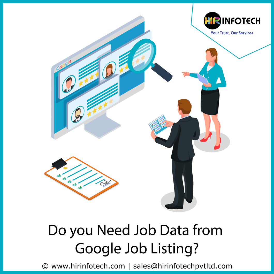 Do you need job data from Google job listing?
